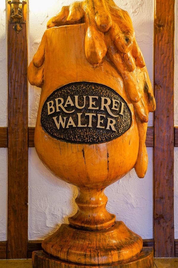 ホテル Brauerei Walter ヴァルツフート＝ティンゲン エクステリア 写真